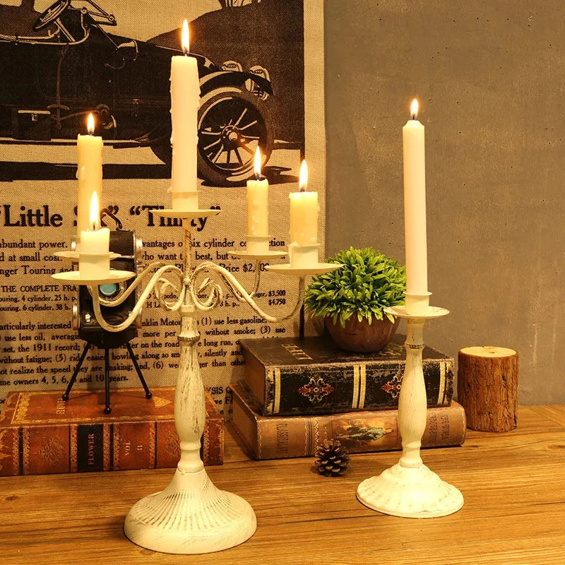 Modern European Candlestick Holder – Elegant Table Decor Candlestick Holder Axl