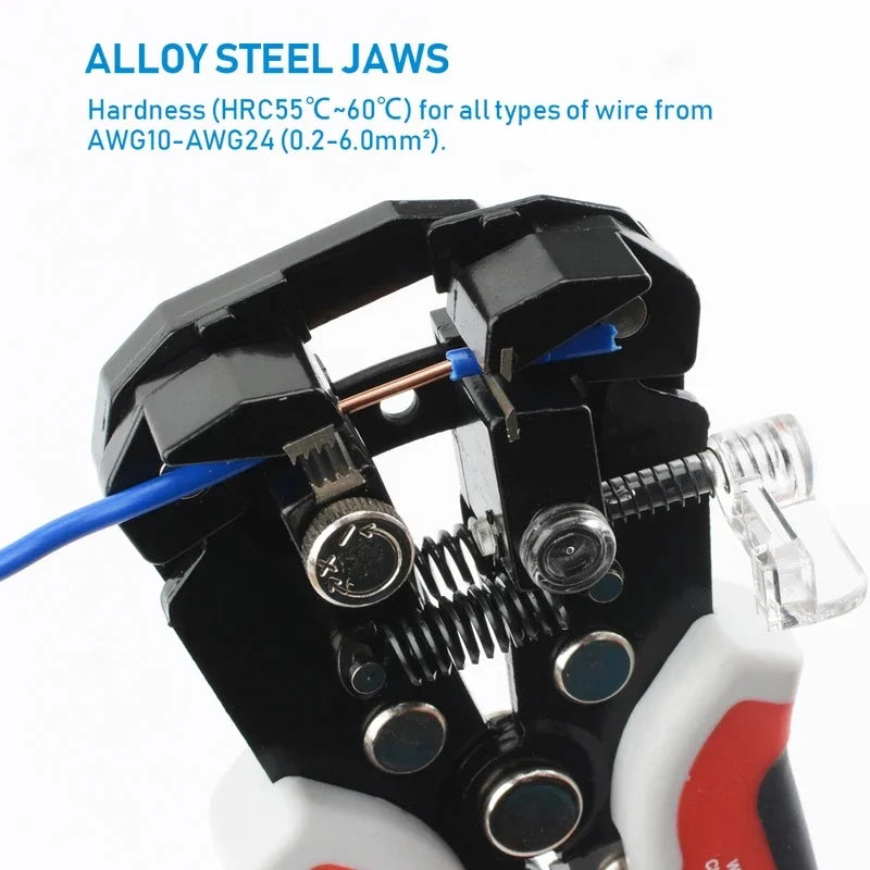 Automatic Wire Stripper Crimper Cutter Multifunctional Plier Wire Stripper Plier Axl