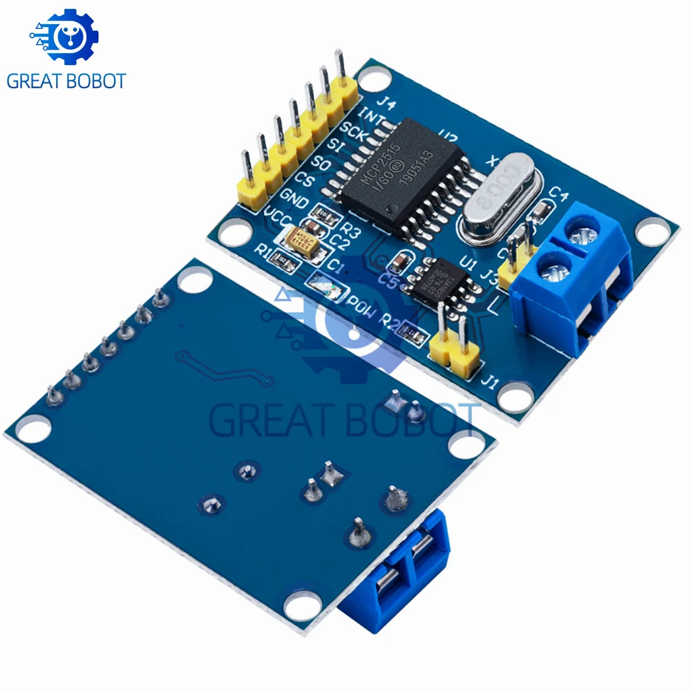 MCP2515 CAN Bus Module TJA1050 SPI for MCU & ARM Controllers CAN Bus Module Axl