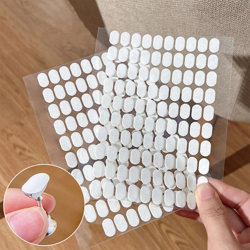 200 Pcs Double-Sided Nail Tape for False Nail Display Stand Nail Art Adhesive Axl
