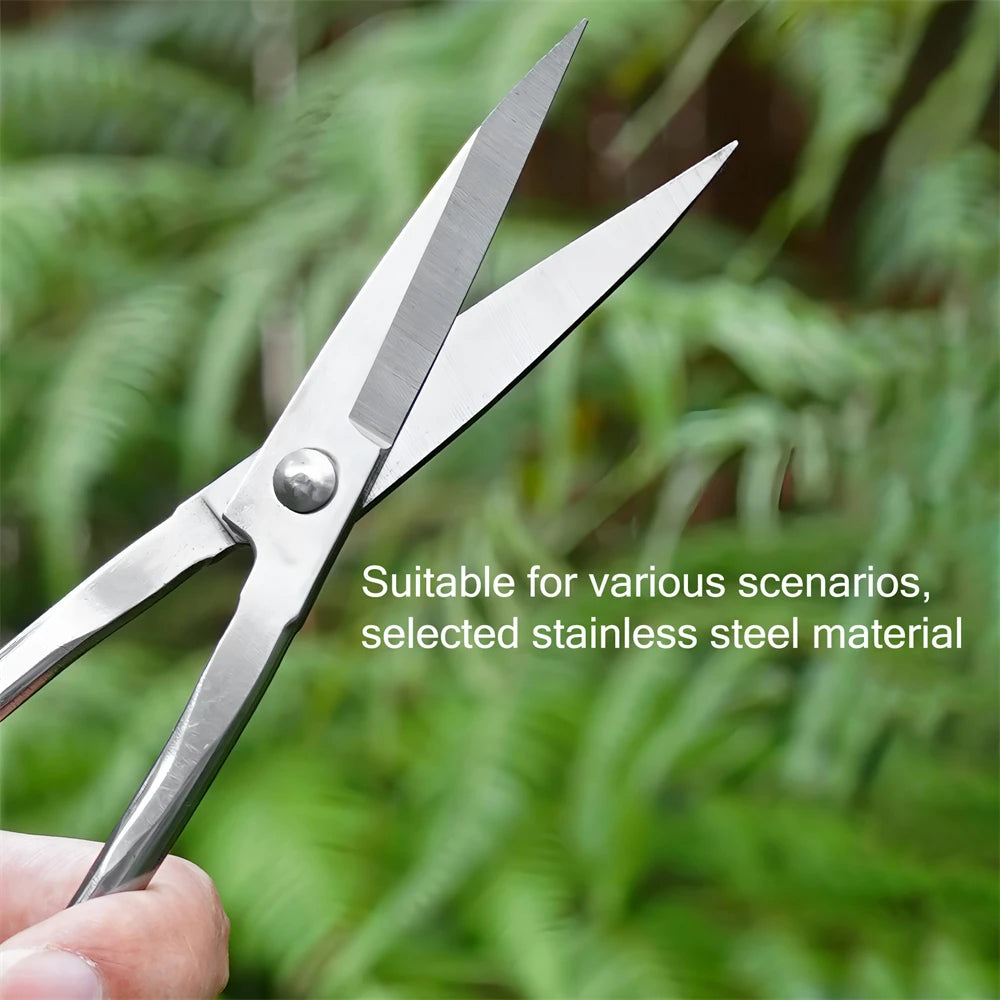 Stainless Steel Pruning Shears – Garden Scissors for Flowers Pruning Shears Axl