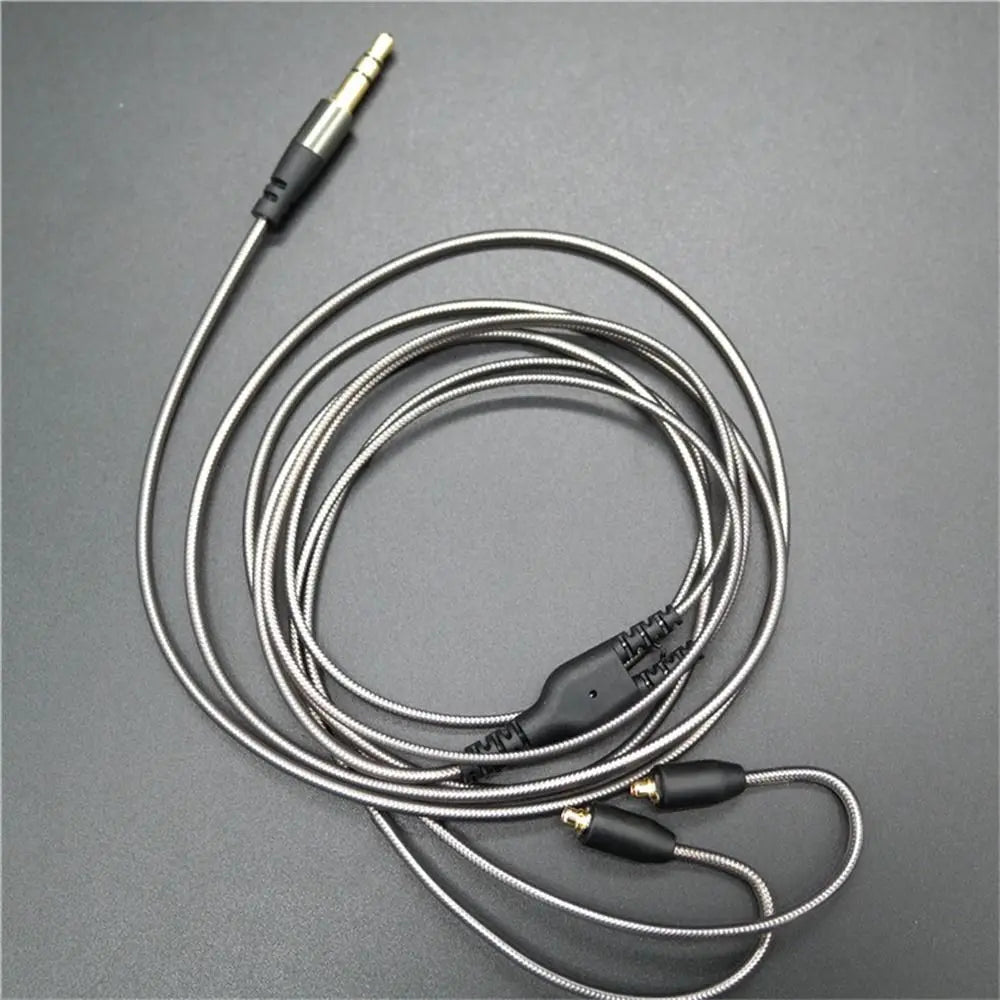 MMCX Detachable Earphone Cable 3.5mm Gold-Plated | 1.2m Earphone Cable Axl