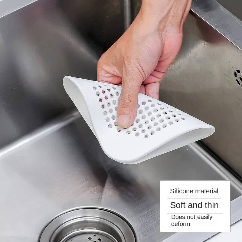 Silicone Shower Drain Hair Catcher & Sink Strainer Drain Hair Catcher Axl