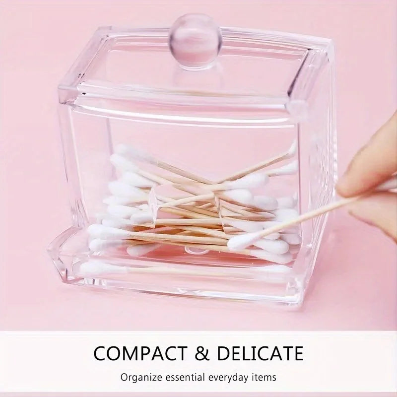 Clear Acrylic Organizer Box with Lid – Small Storage Container Storage Organizer Box Axl