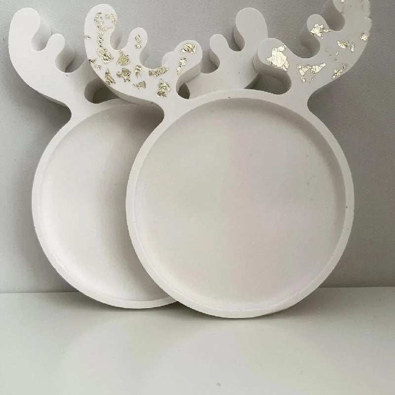Christmas Cat & Elk Antler Silicone Molds – DIY Resin Craft Silicone Craft Mold Axl