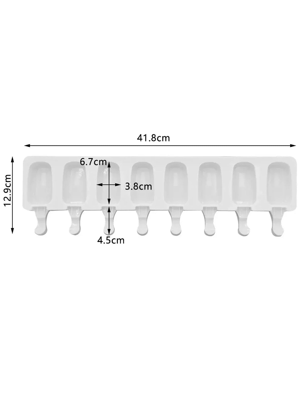 Silicone Ice Cream & Popsicle Mold – DIY Fruit Juice Ice Tray Popsicle Mold Axl