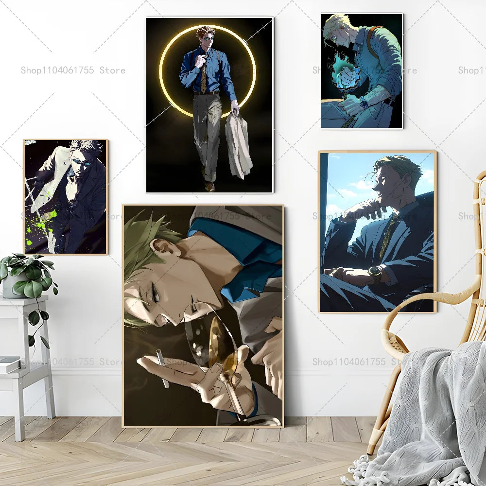 Jujutsu Kaisen Nanami Anime Poster – Waterproof Wall Sticker Art Anime Wall Poster Axl