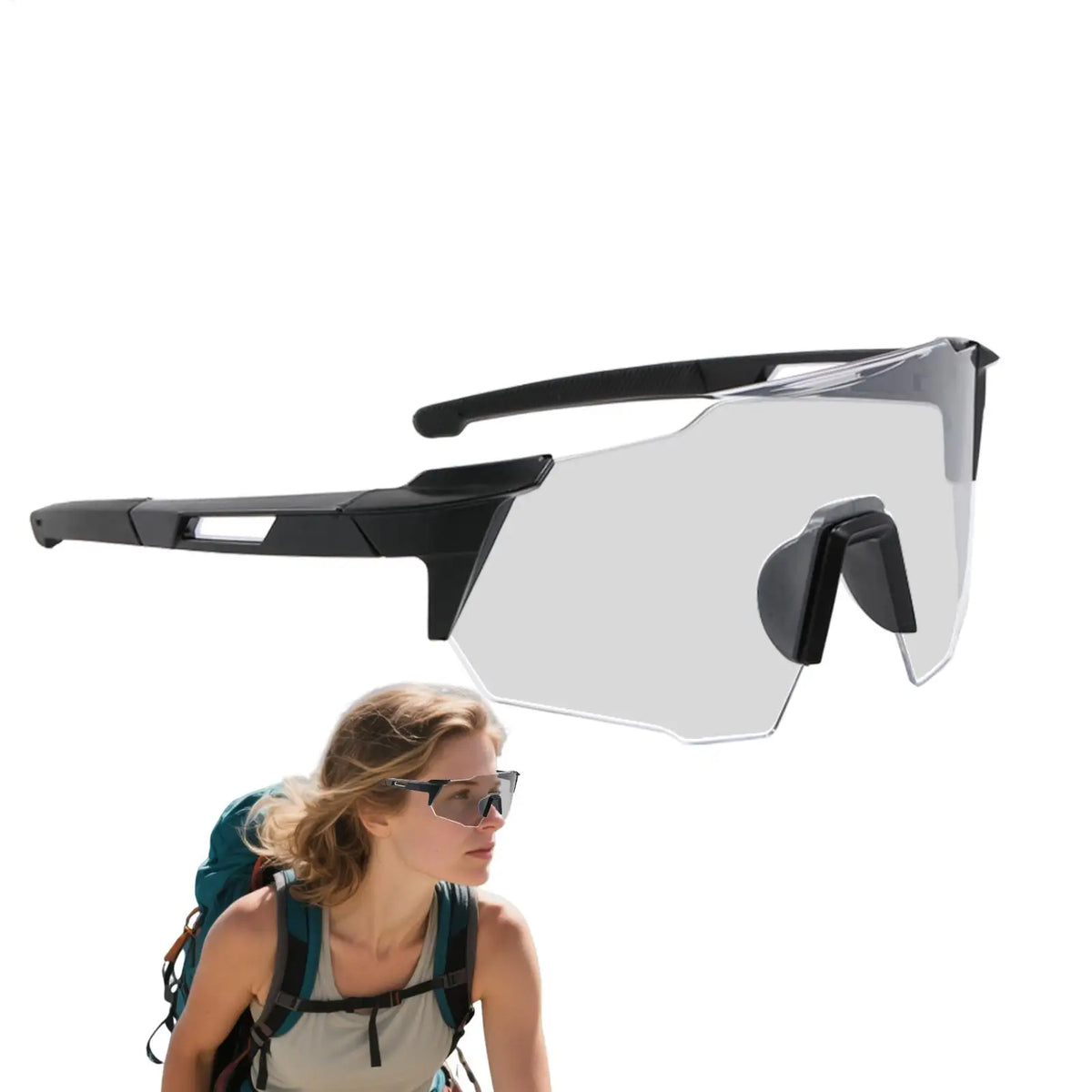 Photochromic Cycling Sunglasses UV400 Sports Eyewear Unisex Cycling Sunglasses Axl
