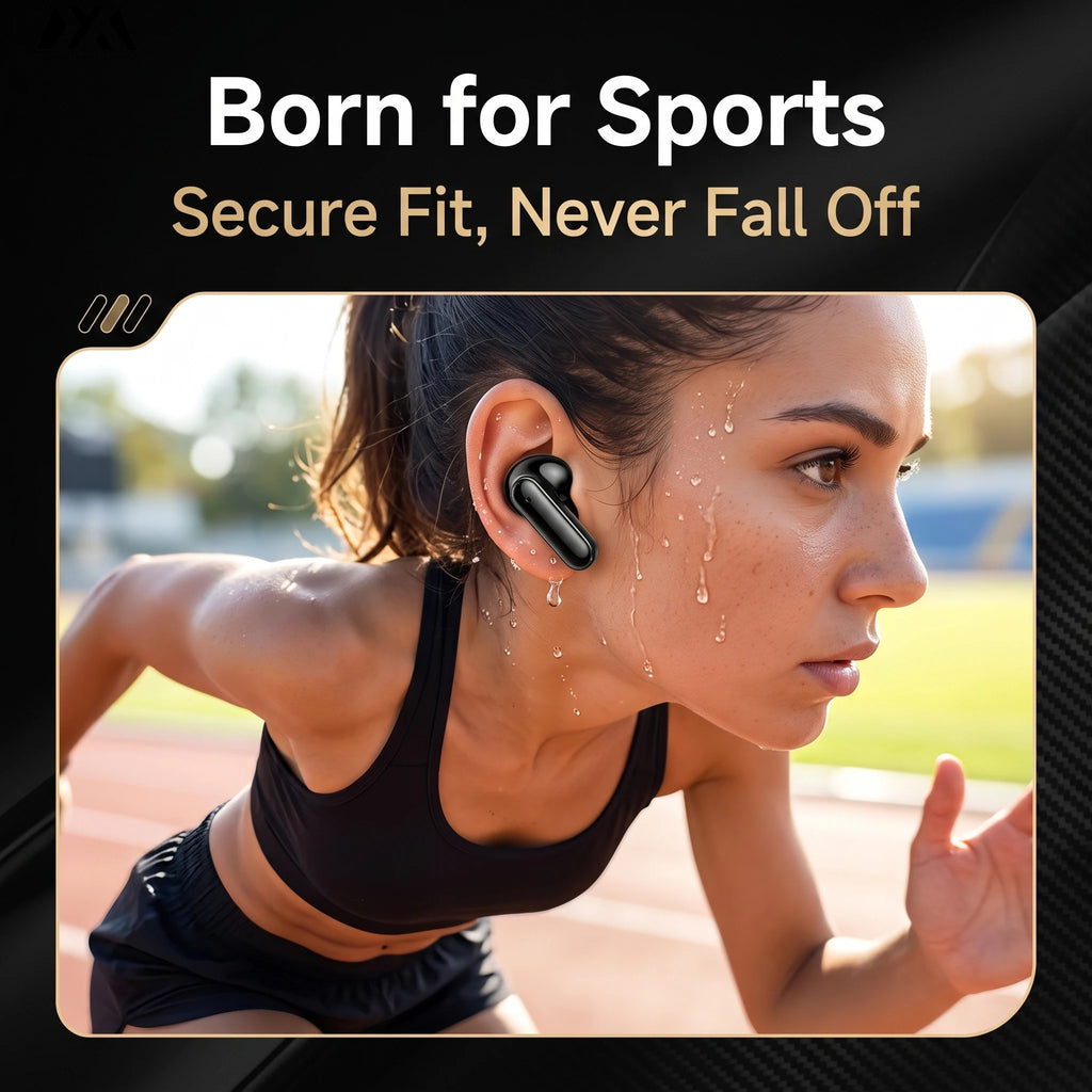 KK0 2-in-1 Wireless Earbuds – LED Display & Dual Wear Styles Wireless Earbuds Axl