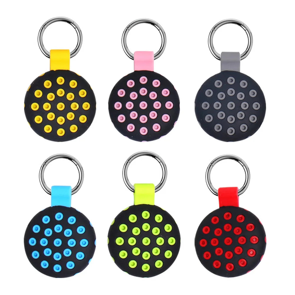 Silicone AirTag Case with Keychain – Pet Collar & Key Holder AirTag Silicone Case Axl