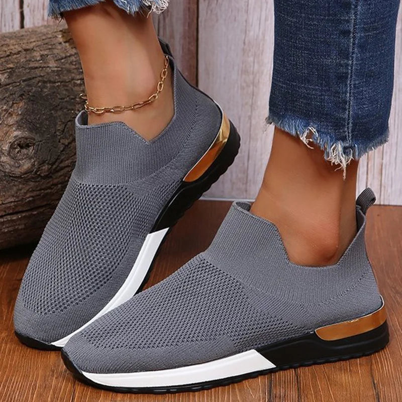 HAJINK Women's Lightweight Slip-On Platform Sneakers Women's Sneakers Axl