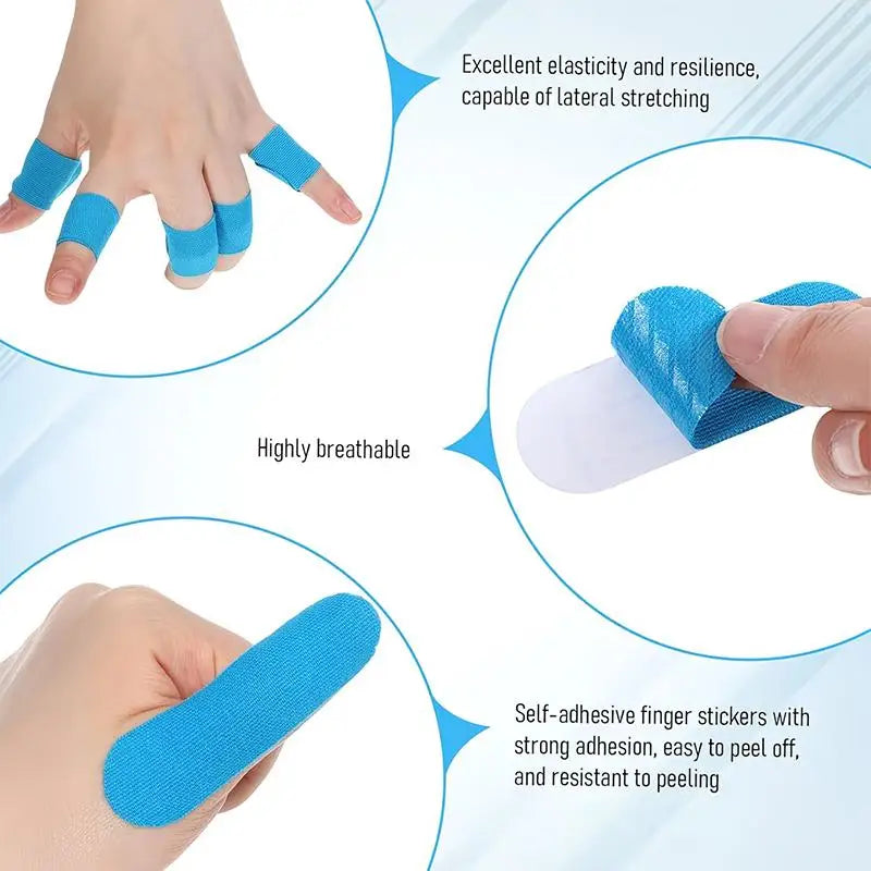 10-Pack Bowling Finger Tape – Breathable Elastic Anti-Slip Bowling Finger Tape Axl