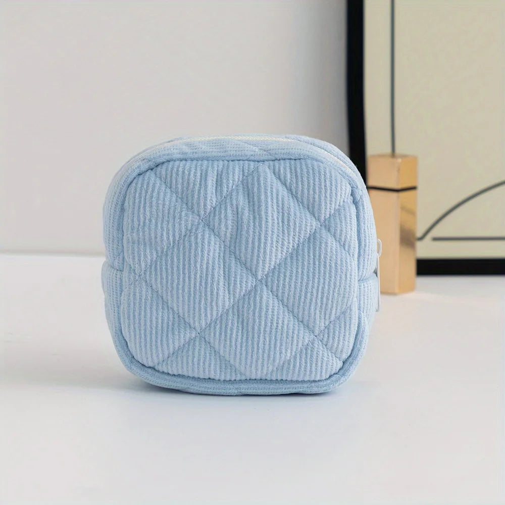 Women's Large Capacity Travel Storage Bag & Coin Purse Pouch Travel Storage Pouch Axl Blue-1pc