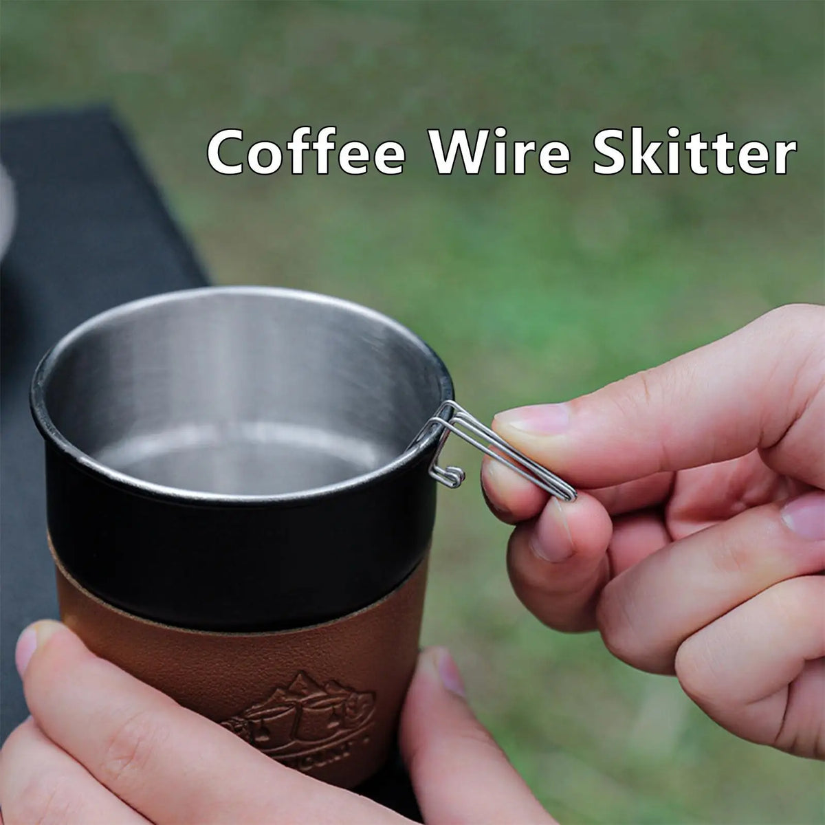 Stainless Steel Coffee Wire Skitter – Portable Drip Spout Coffee Drip Spout Axl