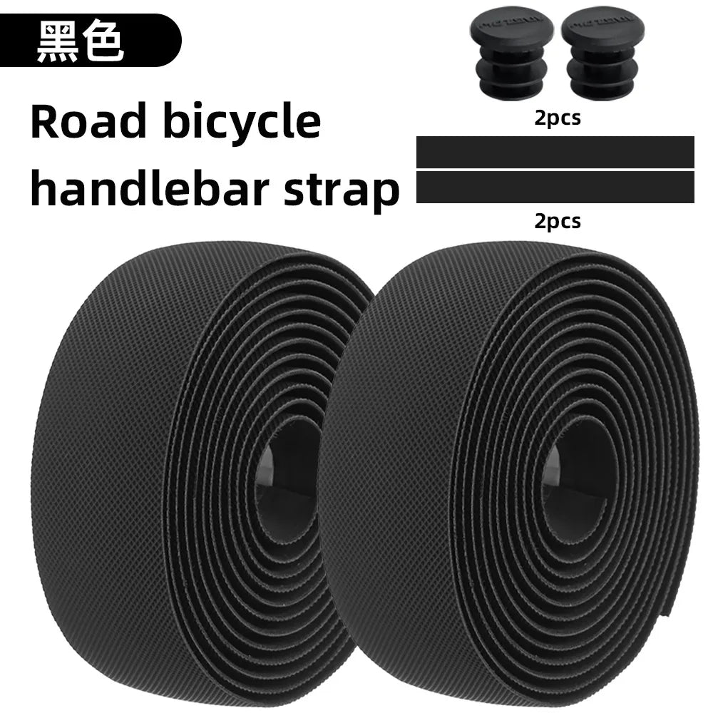 Checkered Bike Handlebar Tape – Non-Slip Drop Bar Wrap Handlebar Tape Axl Small square strap