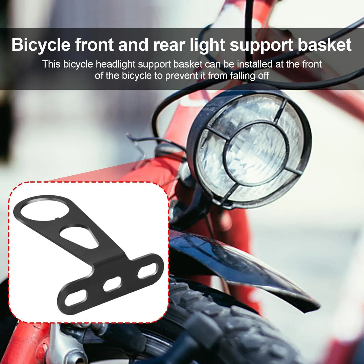 Universal Bike Basket Mounting Bracket – Front & Rear Bike Basket Bracket Axl
