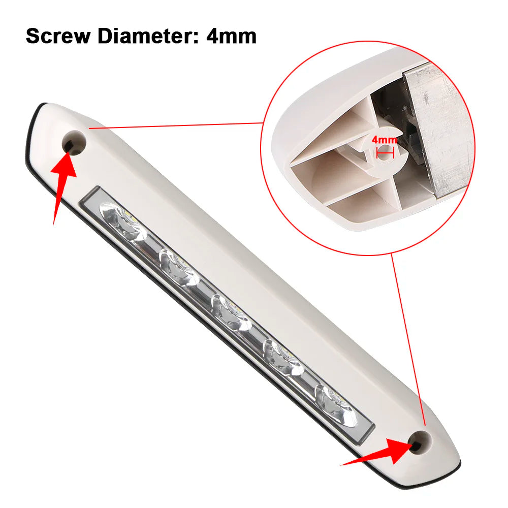 LED Awning Porch Light 12V/24V IP67 Waterproof RV Caravan Lamp LED Awning Light Axl