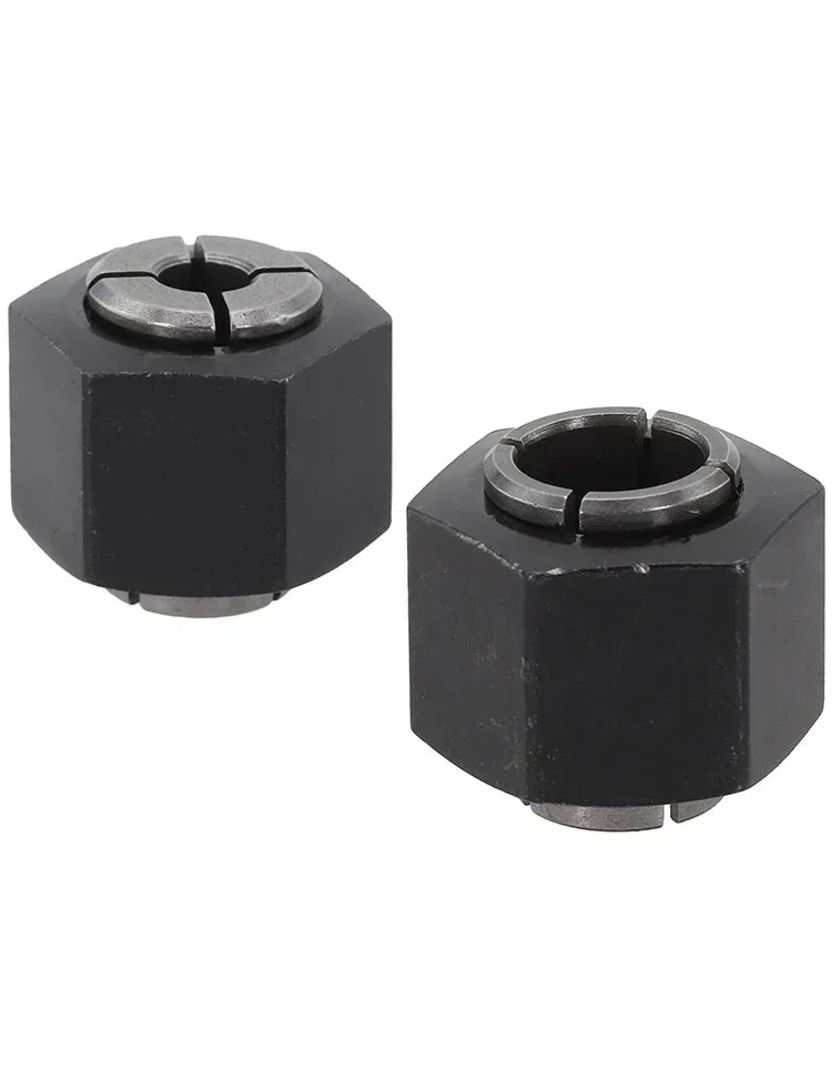 Router Collet Set 2PCS 6.35mm & 12mm – Fits DW618, DW621 Router Collet Set Axl