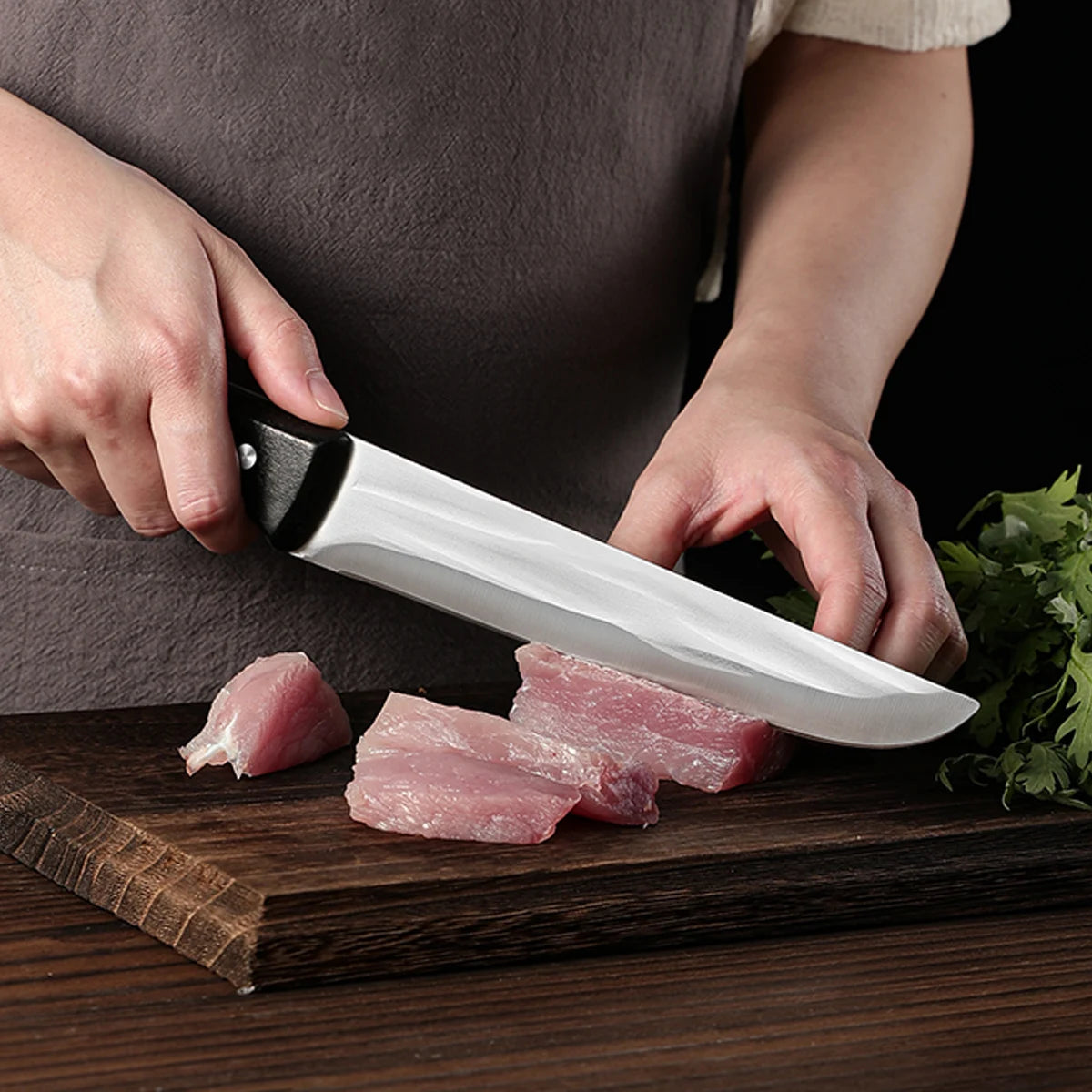 SHENJIU Handmade Boning Knife – Stainless Steel Butcher Knife Boning Knife Axl