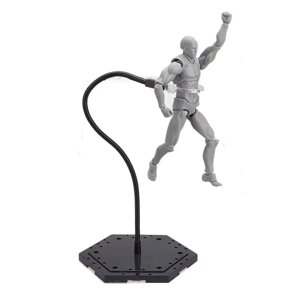 29cm Action Figure Display Stand – Adjustable Snake Tube Bracket Figure Display Stand Axl
