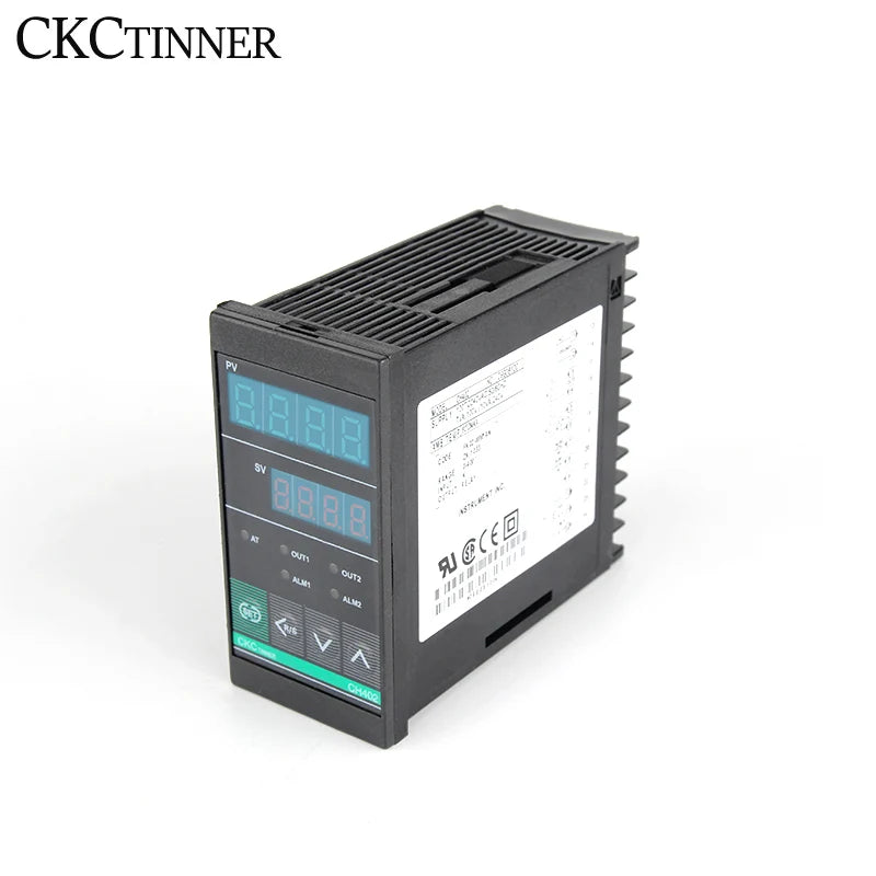 CKCTINNER PID Temperature Controller – Dual Output SSR & Relay LCD PID Temperature Controller Axl