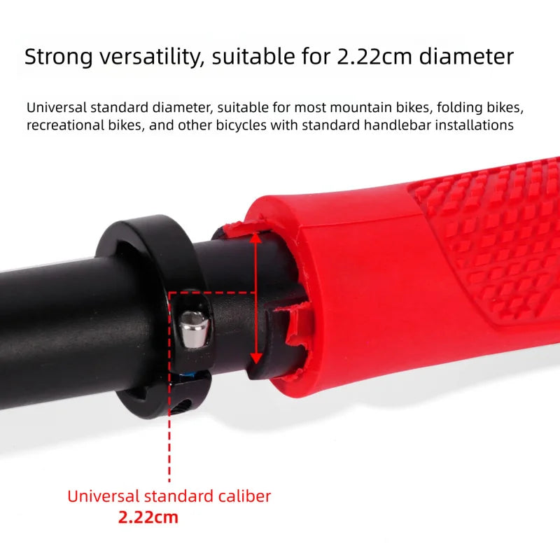 Lock-On Bike Grips – Anti-Slip MTB & Folding Bike Handlebar Grips Bike Handlebar Grips Axl