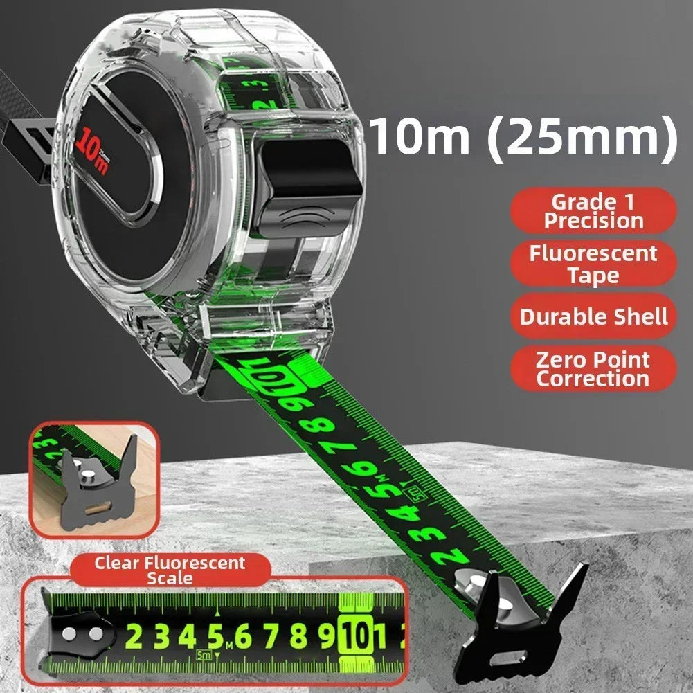 Retractable Tape Measure 5/7.5/10m – Rustproof & Easy Read Tape Measure Axl 10x25 China Mainland