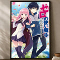 The Familiar of Zero Anime PVC Wall Poster – HD Self-Stick Anime Wall Poster Axl White18 15X20cmNoframe