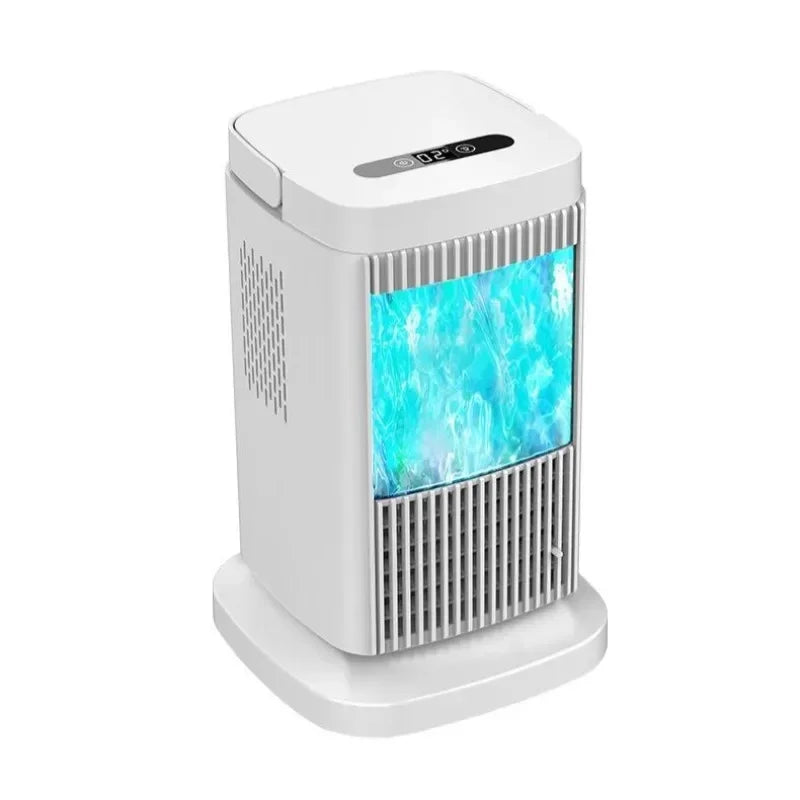 Mini Portable Air Cooler – Silent Semiconductor Cooling Fan Portable Air Cooler Axl EU-white