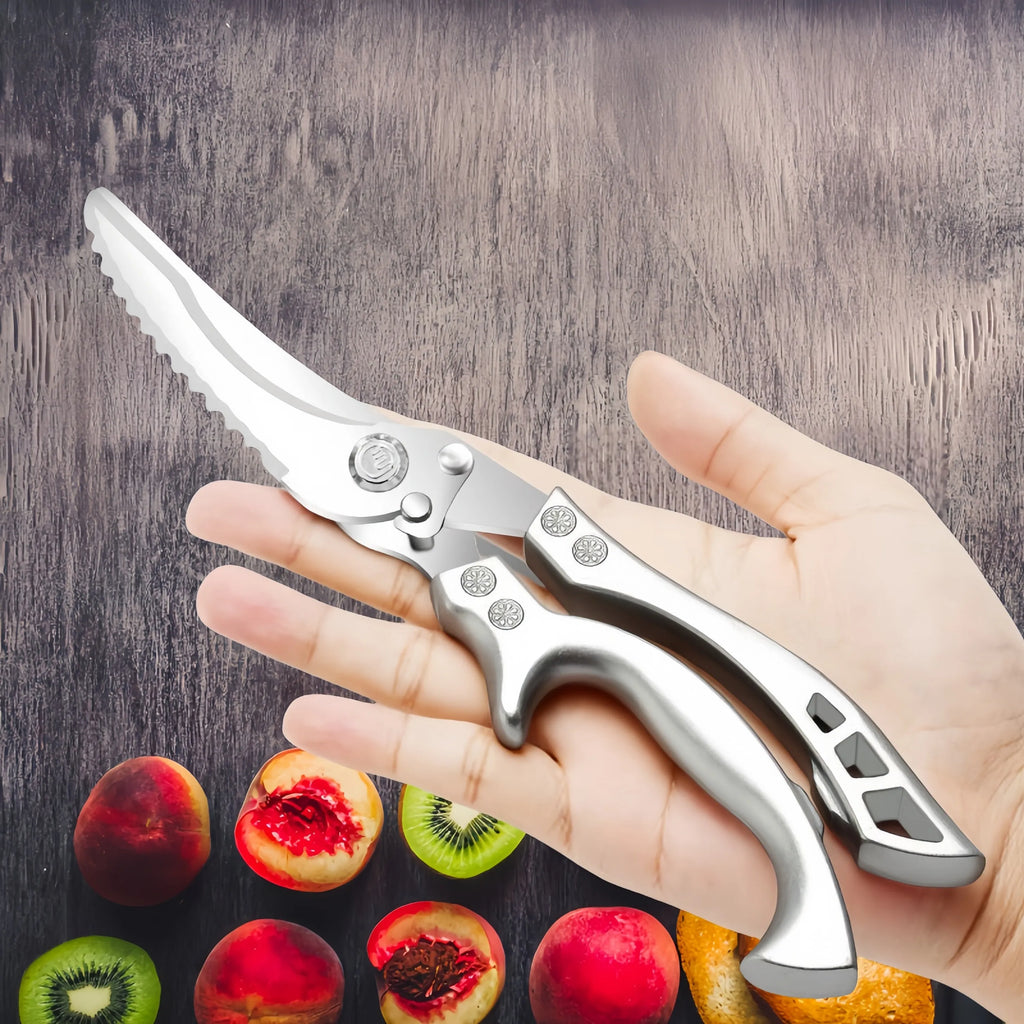 Multifunctional Kitchen Shears – 3CR14 Stainless Steel Bone Scissors Kitchen Shears Axl