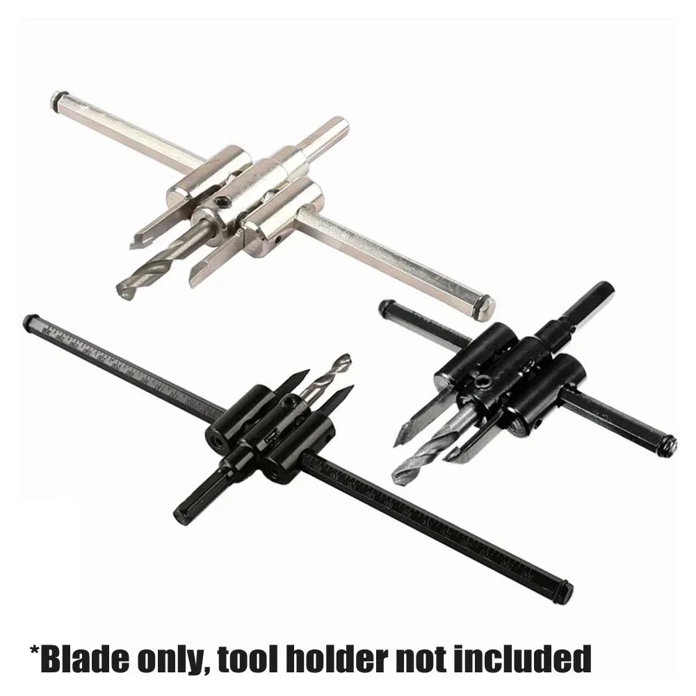 Adjustable Circle Hole Cutter Blades 2pc – Wood & Drywall Set Hole Cutter Blades Axl