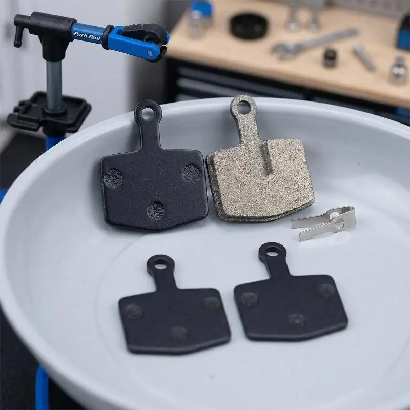 Metal Brake Pads for E-Bike Caliper | Silent & Heat Resistant Bike Brake Pads Axl
