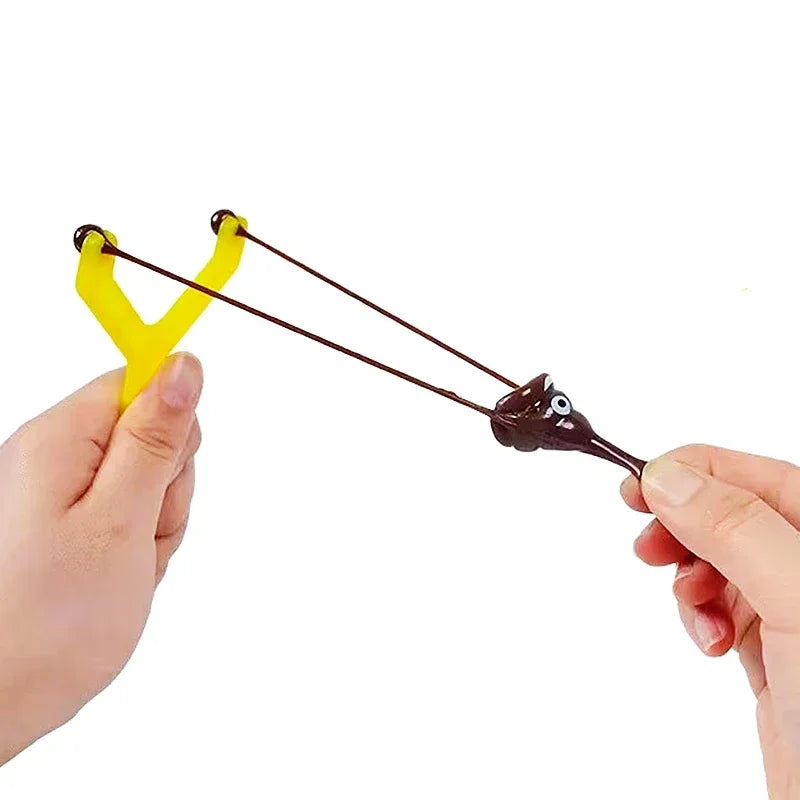 8-Set Catapult Poop Shooting Toy – Kids Party Carnival Gift Novelty Catapult Toy Axl