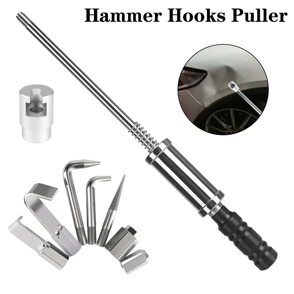 PDR Dent Removal Kit – Slide Hammer, Hooks & Puller Set Dent Repair Kit Axl