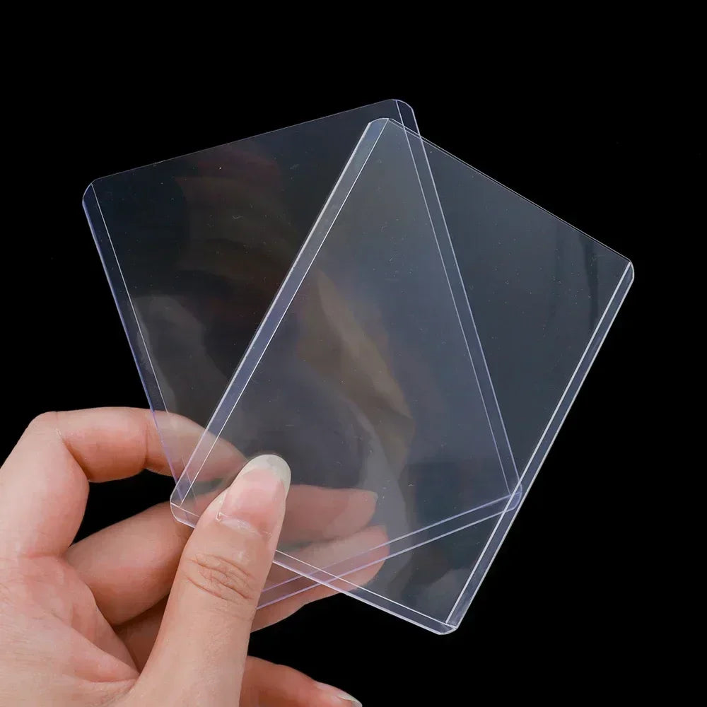 Transparent Kpop Card Holders with Protective Film – 10/20 Pack Card Holder Sleeves Axl