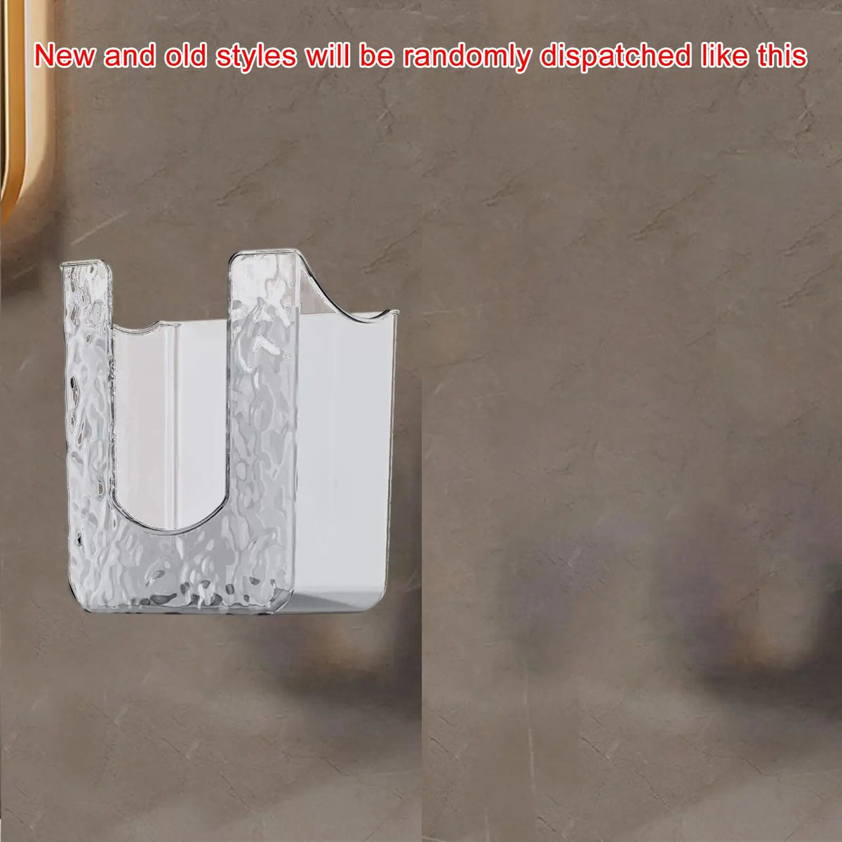 Wall-Mount Adhesive Wipes Dispenser – No-Drill Bathroom Holder Bathroom Wipes Dispenser Axl