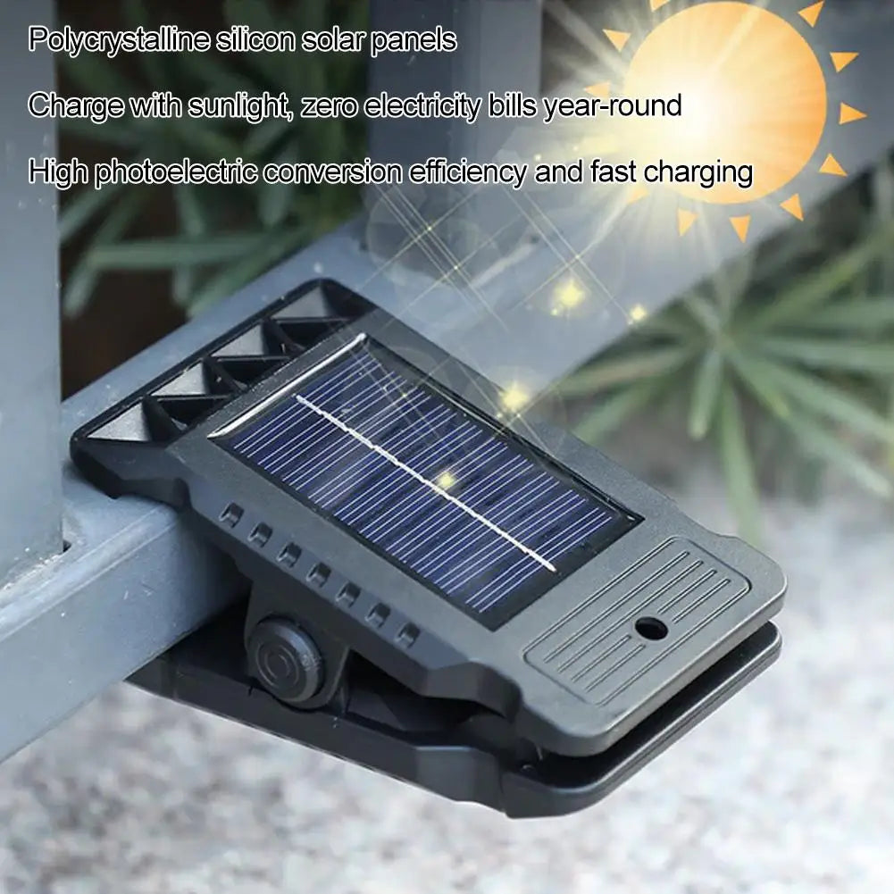 Solar Clip Light | Motion Sensor, IP65 Waterproof, 3 Modes Solar Outdoor Light Axl