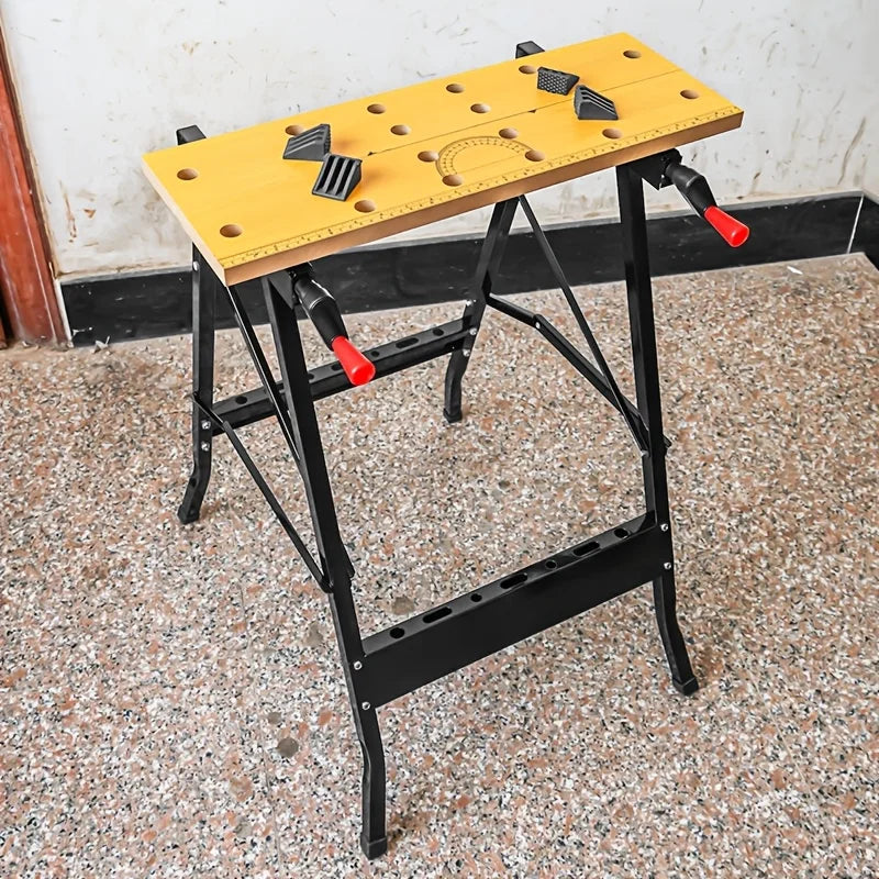 Adjustable Hardwood Workbench – DIY Workshop & Home Work Table Adjustable Workbench Axl