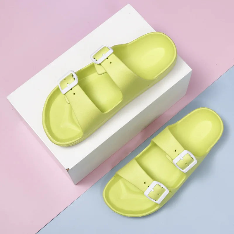 YBQJOO Open Toe Beach Flip-Flop Sandals – Men & Women Beach Flip-Flop Sandals Axl YELLOW 43