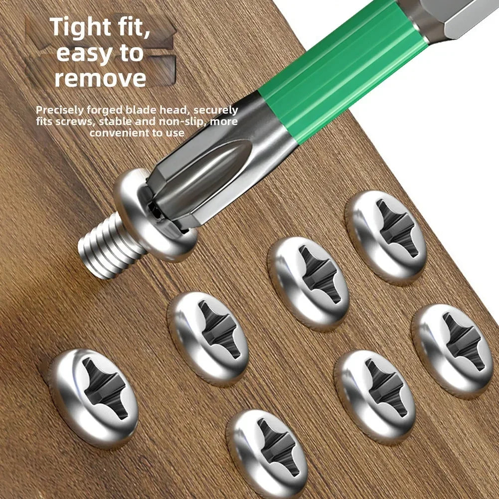 10-Piece Magnetic Screwdriver Bits Set – Alloy Steel Driver Kit Screwdriver Bit Set Axl