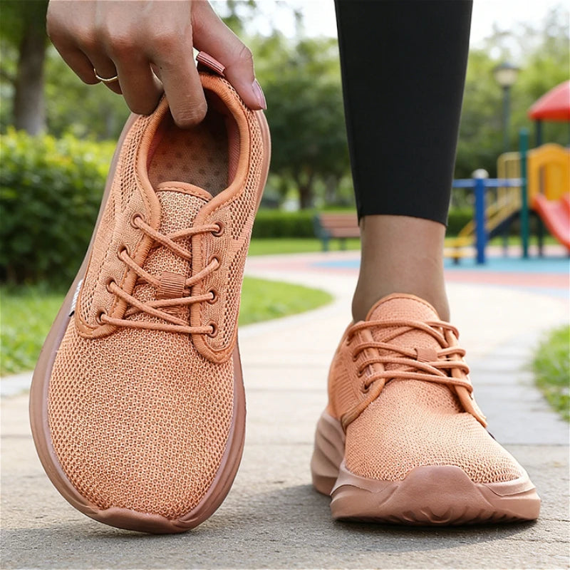 DQTBE Wide Toe Box Barefoot Shoes | Unisex Mesh Walking Shoes Barefoot Walking Shoes Axl