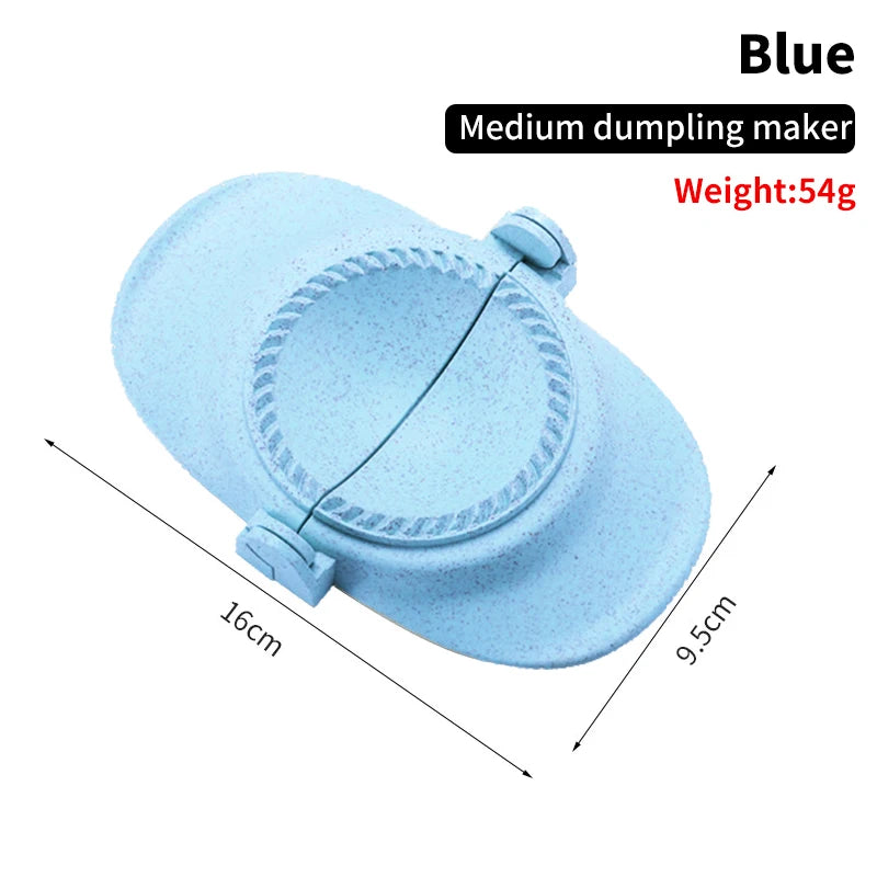 Wheat Straw Dumpling Mold Maker – S/M/L Press Tool Dumpling Mold Press Axl M Blue