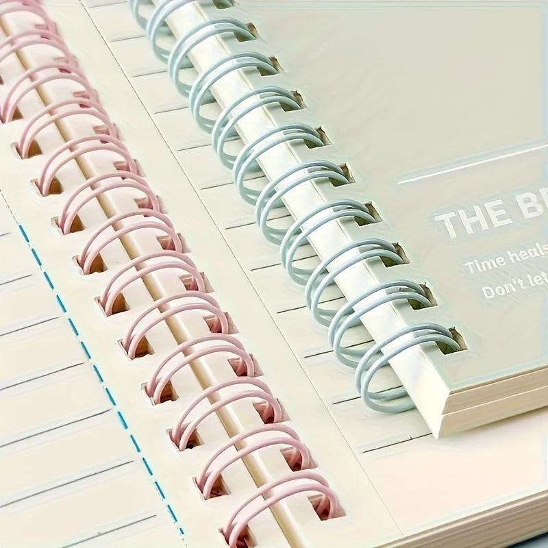 6-Pack Hardcover Spiral Notebooks – Lined Tear-Out Pages Spiral Notebook Set Axl