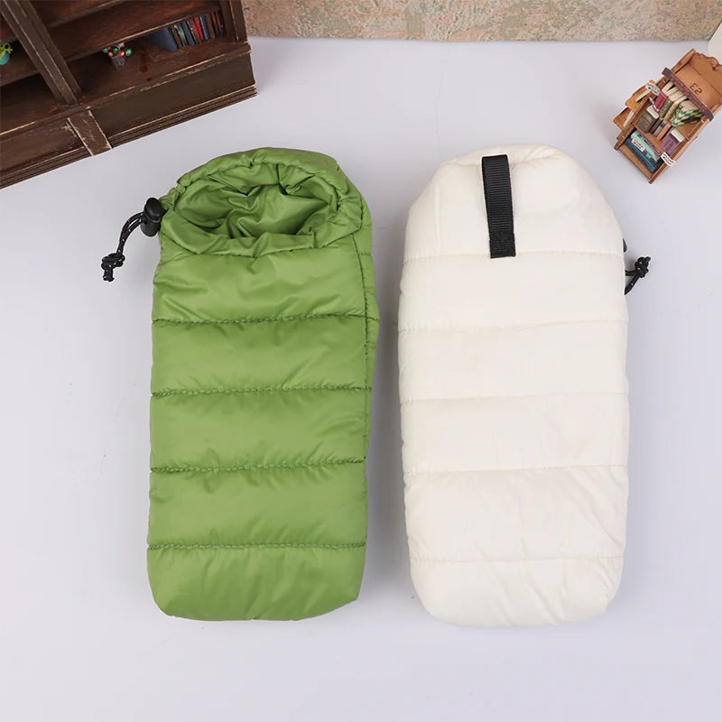 Miniature Dollhouse Sleeping Bag – Camping Scene Accessory Dollhouse Accessory Axl