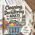 Household Cleaning Schedule Spiral Notebook | Daily & Weekly Planner Cleaning Planner Notebook Axl 1pc