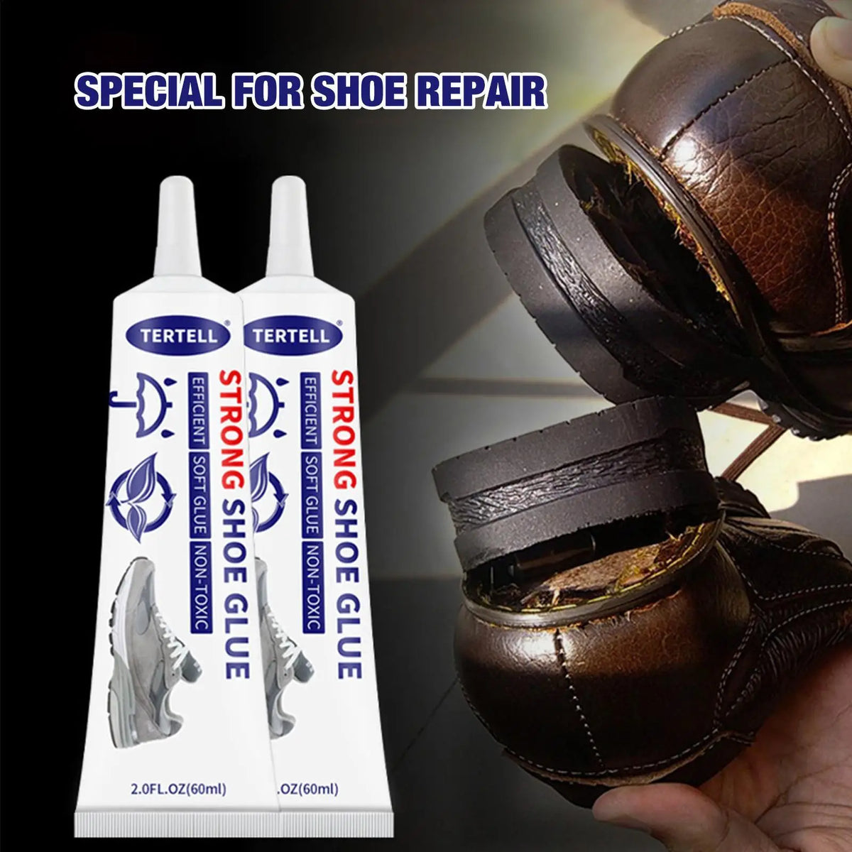 Professional Shoe Repair Glue – Quick Dry & Waterproof 30ml Shoe Repair Glue Axl