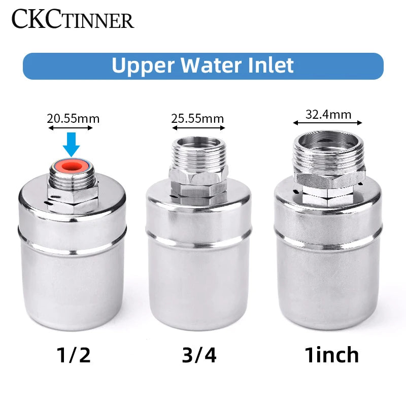 304 Stainless Steel Float Valve – Auto Water Level Control Float Valve Axl