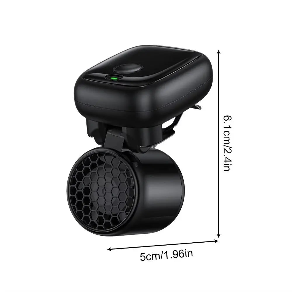 Clip-On Hat Fan – 3-Speed USB Rechargeable 1200mAh Portable Clip-On Fan Axl