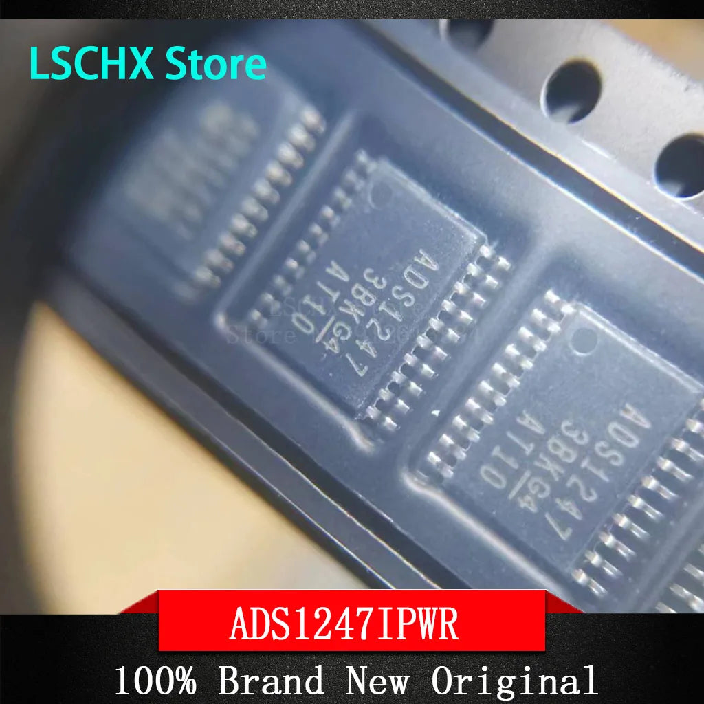 2pcs ADS1247IPWR TSSOP-20 ADC Analog to Digital Converter Chip ADC Converter Chip Axl