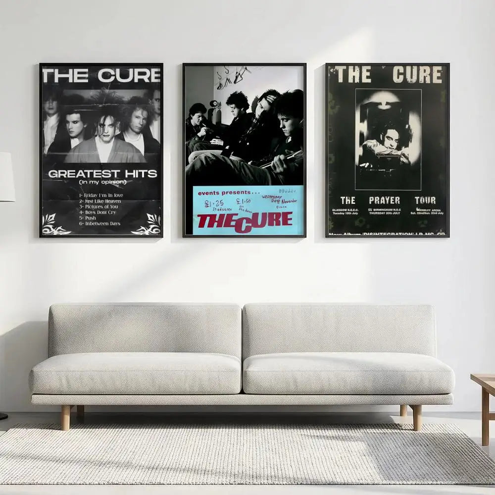 Band C-Cure HD Art Poster – Waterproof Sticky Wall Decor Wall Art Poster Axl